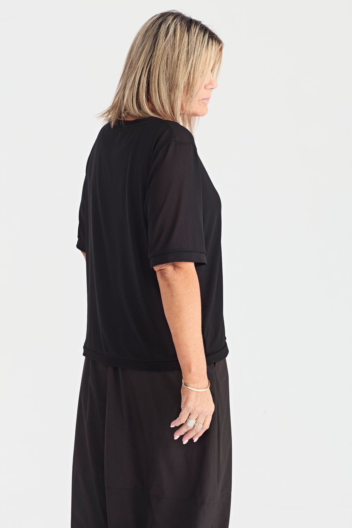 SECOND LOOK MESH TOP