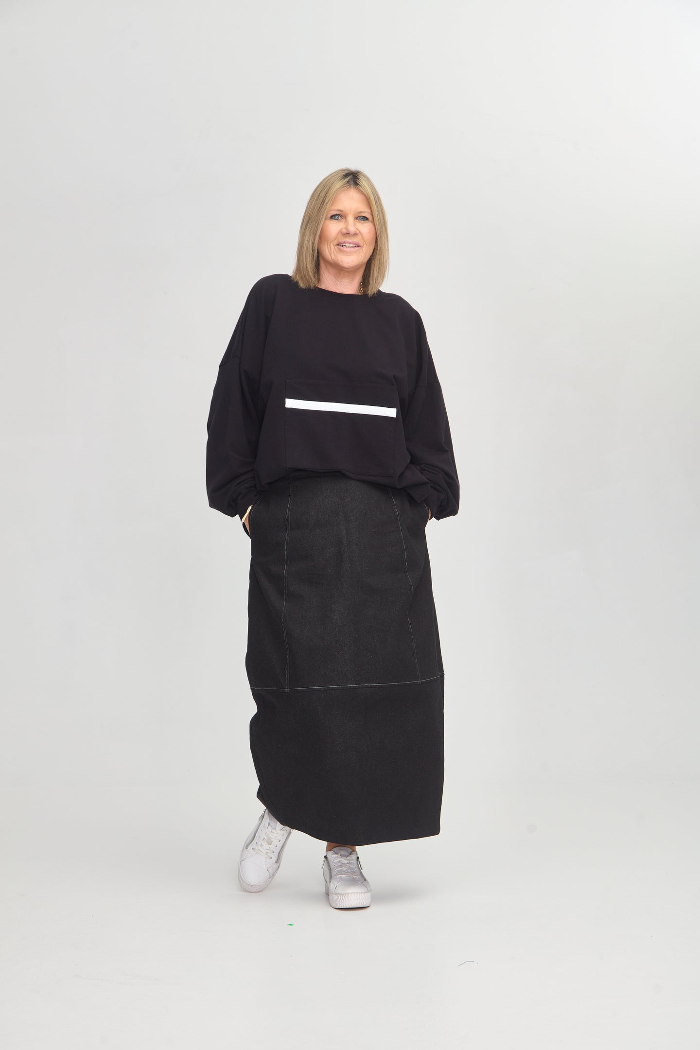 OVERSIZED MACHA SWEAT