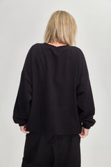 OVERSIZED MACHA SWEAT