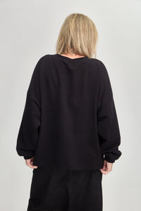 OVERSIZED MACHA SWEAT