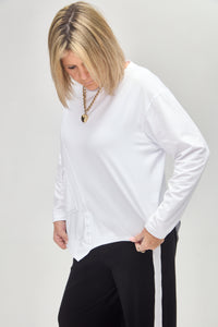 LONG SLEEVE WYOMING TEE WHITE