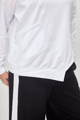 LONG SLEEVE WYOMING TEE WHITE