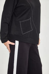 LONG SLEEVE WYOMING TEE BLACK