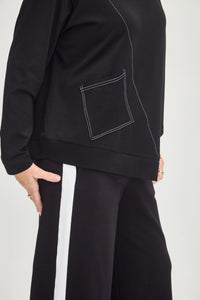 LONG SLEEVE WYOMING TEE BLACK