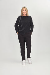 LONG SLEEVE WYOMING TEE BLACK