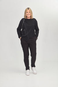 LONG SLEEVE WYOMING TEE BLACK