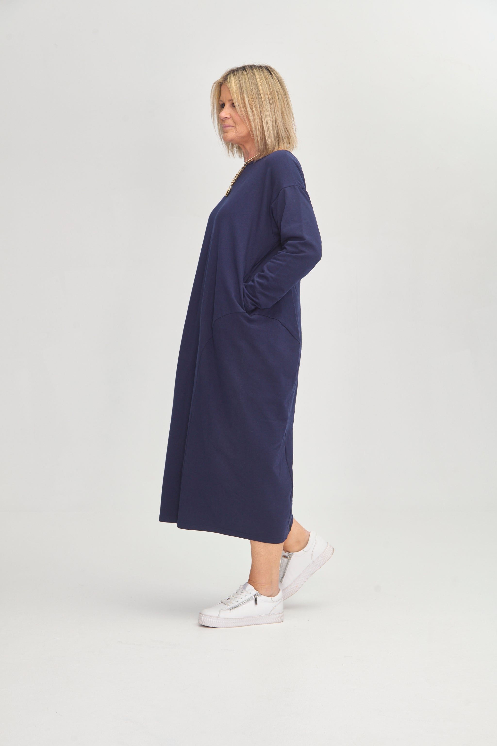 THE ARCH DRESS NAVY