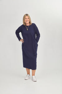 THE ARCH DRESS NAVY