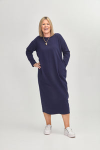 THE ARCH DRESS NAVY