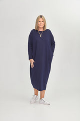 THE ARCH DRESS NAVY