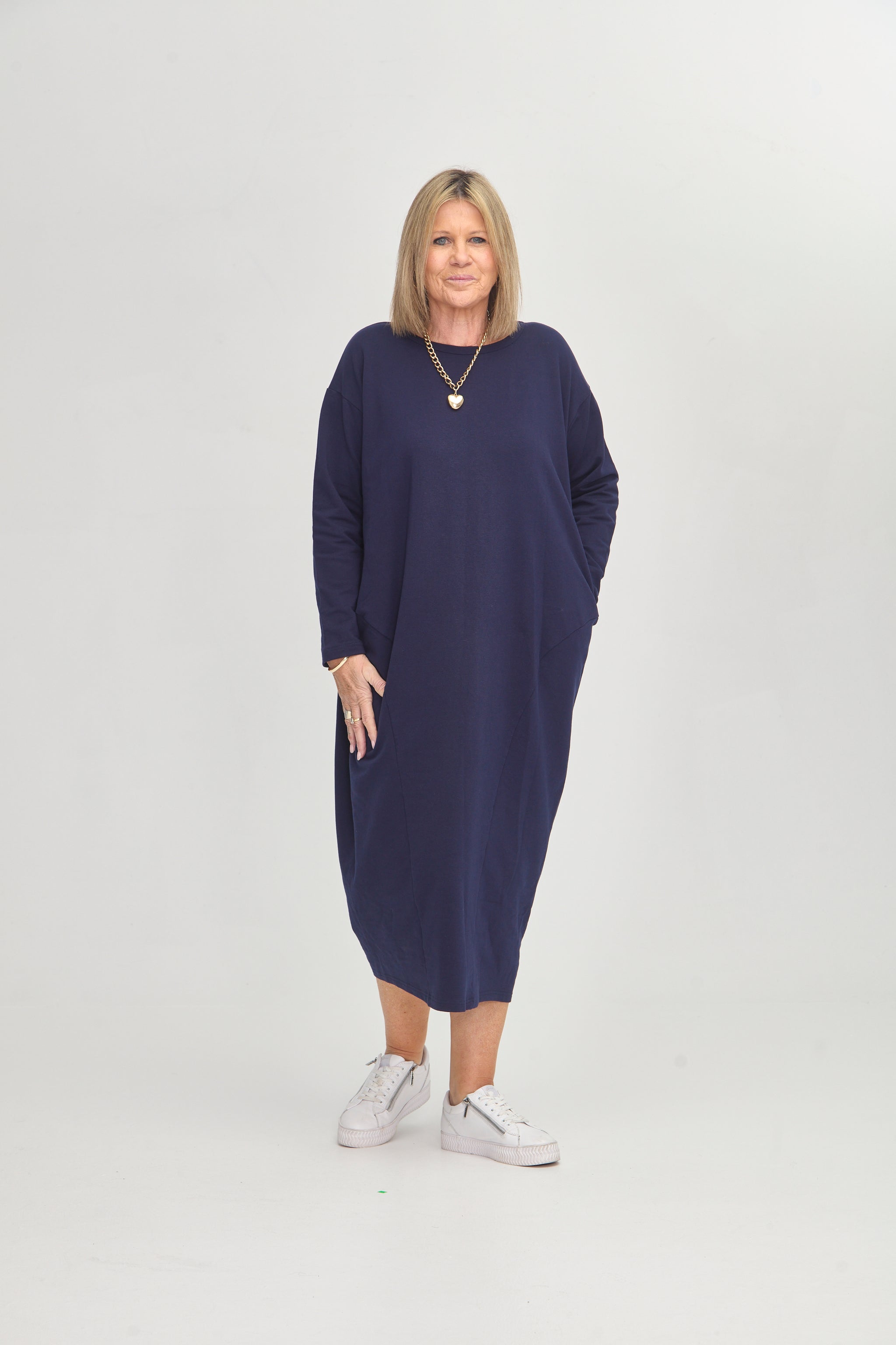 THE ARCH DRESS NAVY