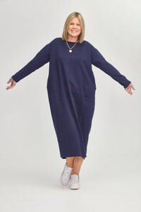THE ARCH DRESS NAVY