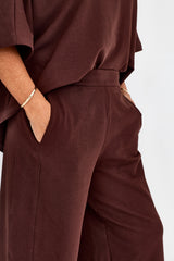 LOUNGE PANT CHOCOLATE