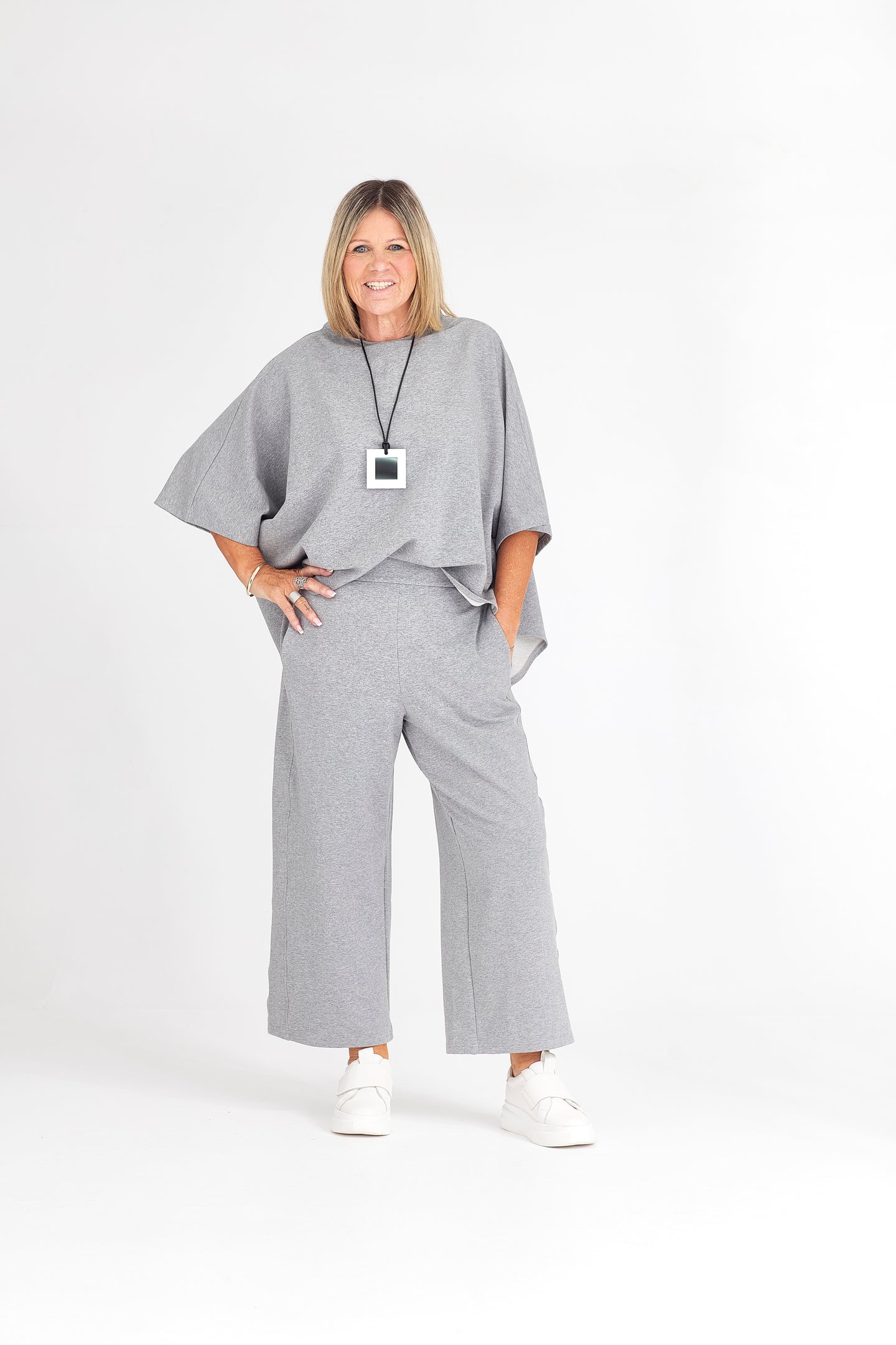 LOUNGE PANT GREY MARLE