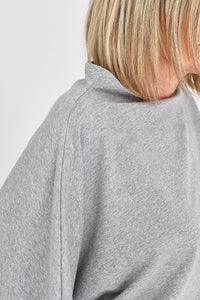 LOUNGE TOP GREY MARLE