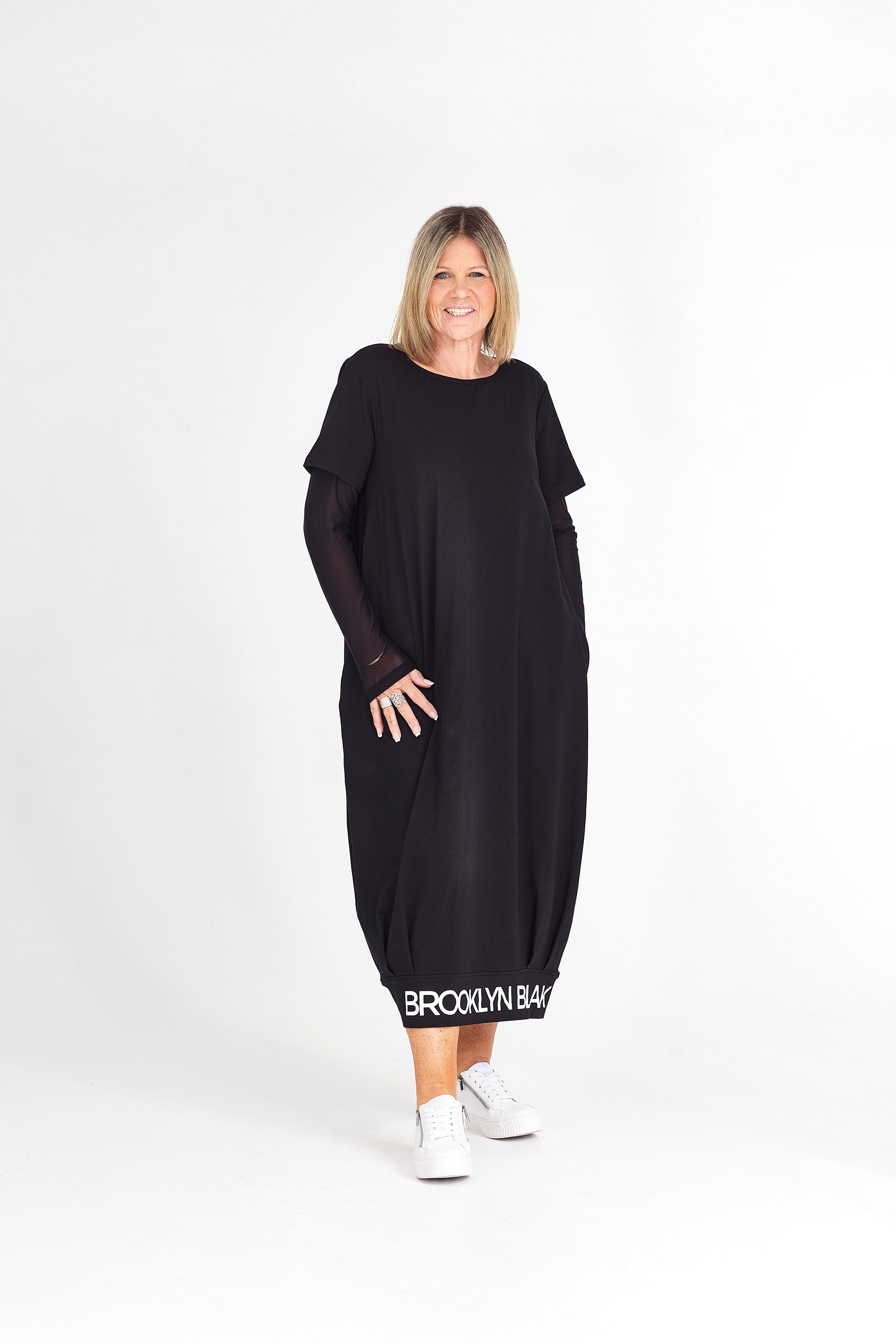 long sleeve banded bottom dress – Brooklyn Blak leather tassel loafers Long Sleeve Knit Dresses trend silhouettes that can Color:ORANGE