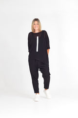 LEAH TOP BLACK