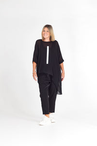 LEAH TOP BLACK