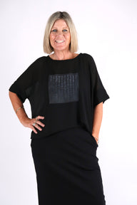 CHICAGO TOP BLACK DOTS