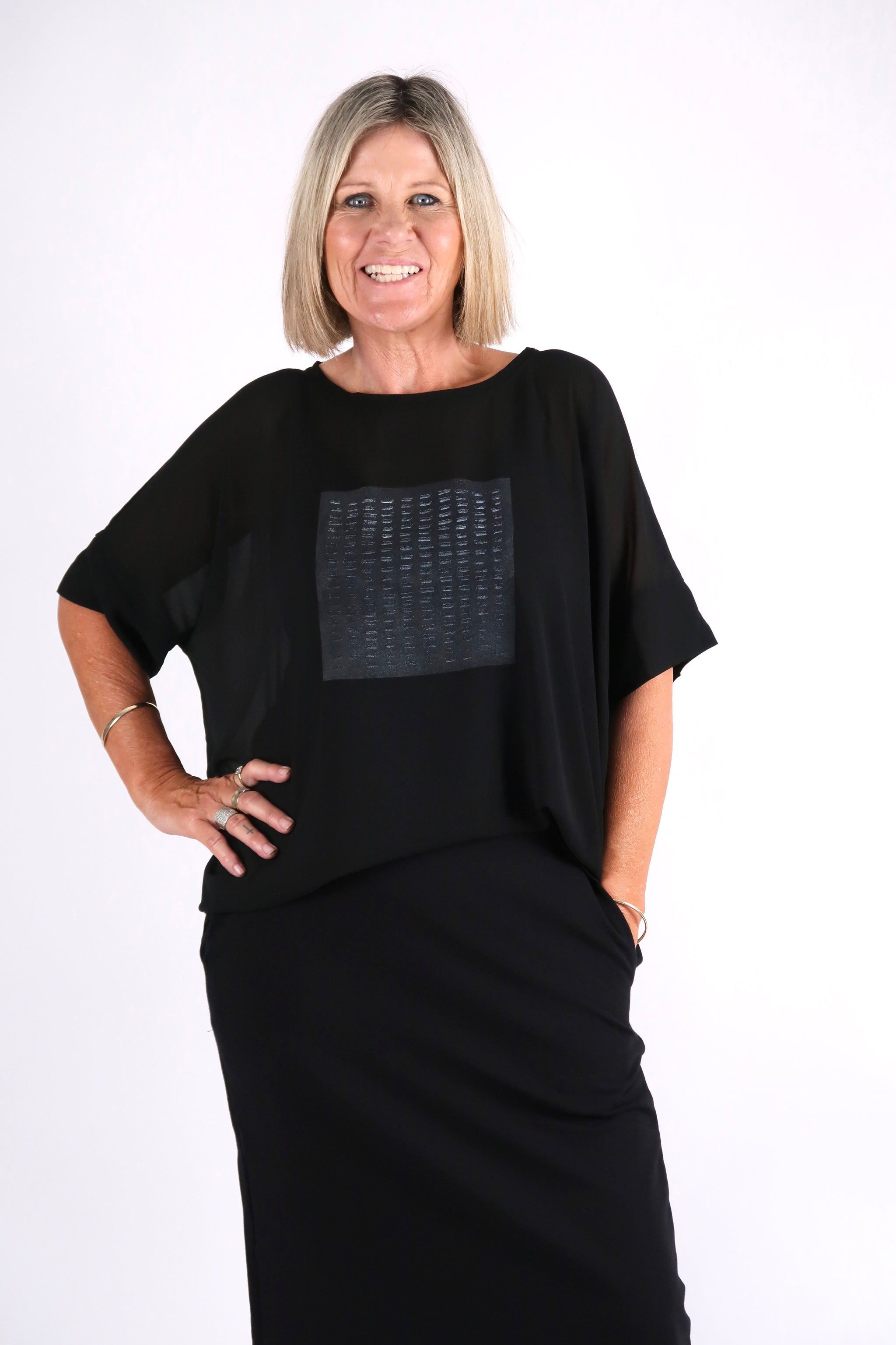 CHICAGO TOP BLACK DOTS