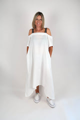 BOLT DRESS WHITE