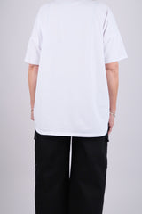 PLATINUM OVERSIZED TEE WHITE