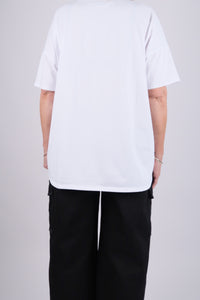 PLATINUM OVERSIZED TEE WHITE