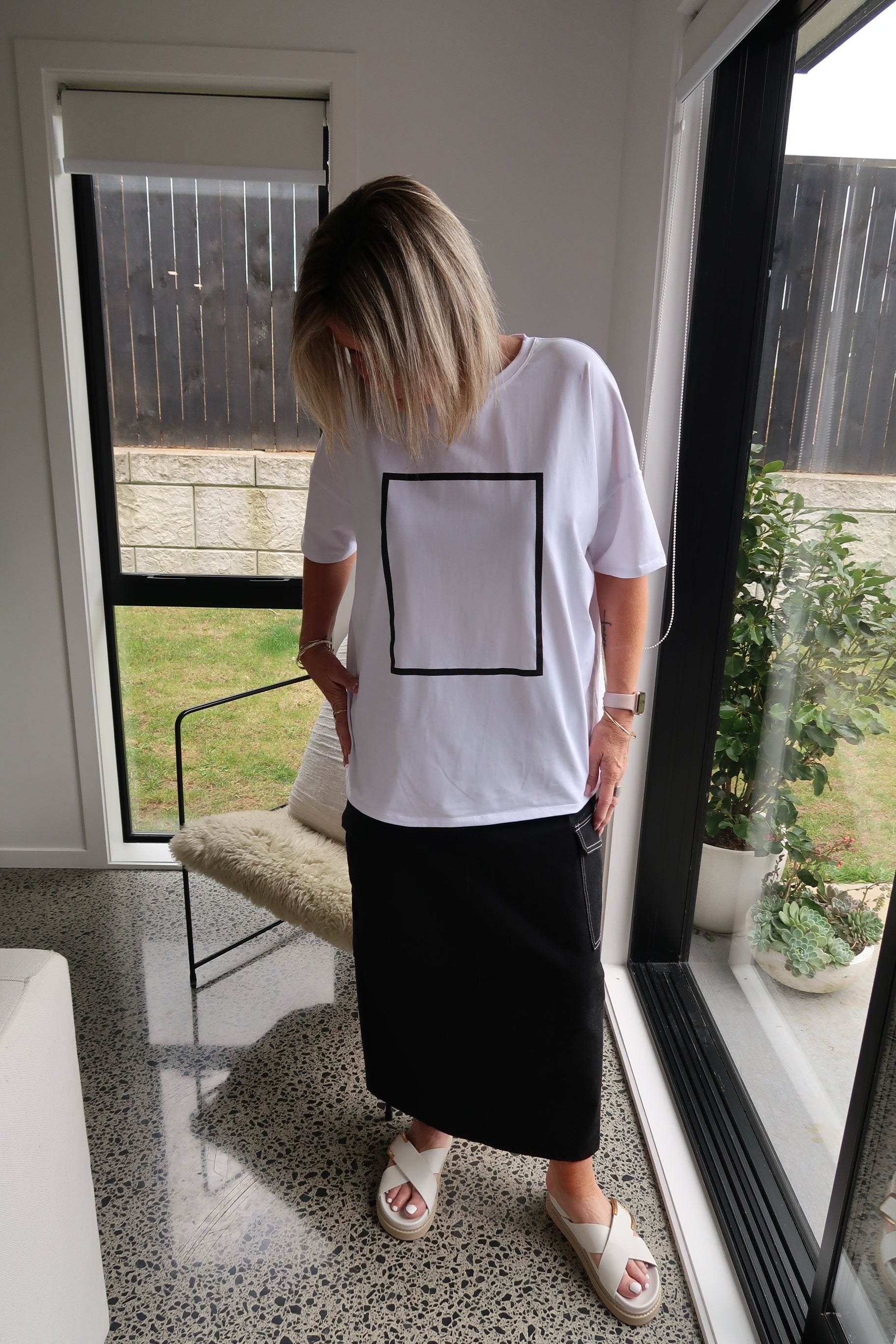 OVERSIZED TEE WHITE