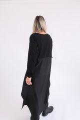 RHODE DRESS LONG SLEEVE - BLACK