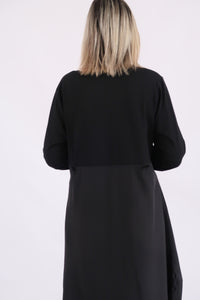 RHODE DRESS LONG SLEEVE - BLACK