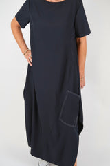 RHODE DRESS MIDNIGHT NAVY