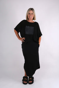 CHICAGO TOP BLACK DOTS