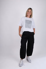 PLATINUM OVERSIZED TEE WHITE