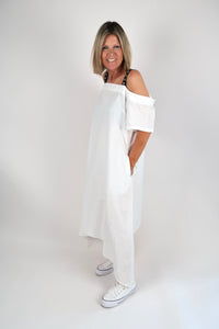 BOLT DRESS WHITE