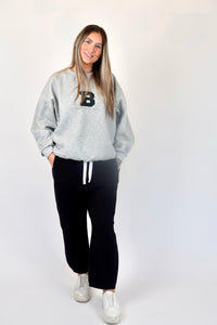 OVERSIZED SWEAT GREY