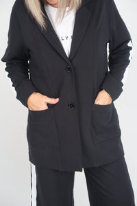 PHOENIX LONGLINE JACKET WHITE