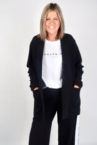 PHOENIX LONGLINE JACKET WHITE