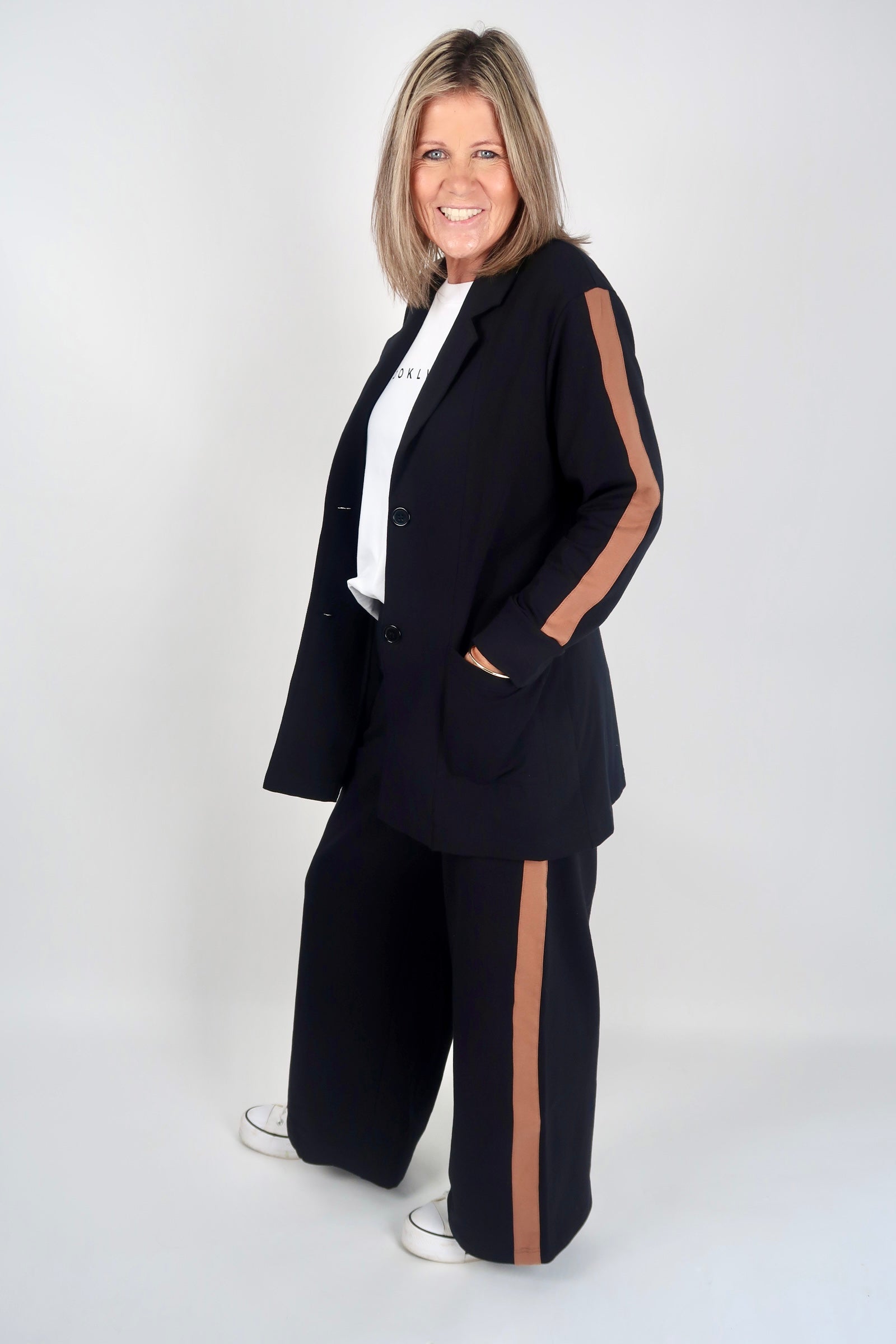 PHOENIX LONGLINE JACKET BISCUIT