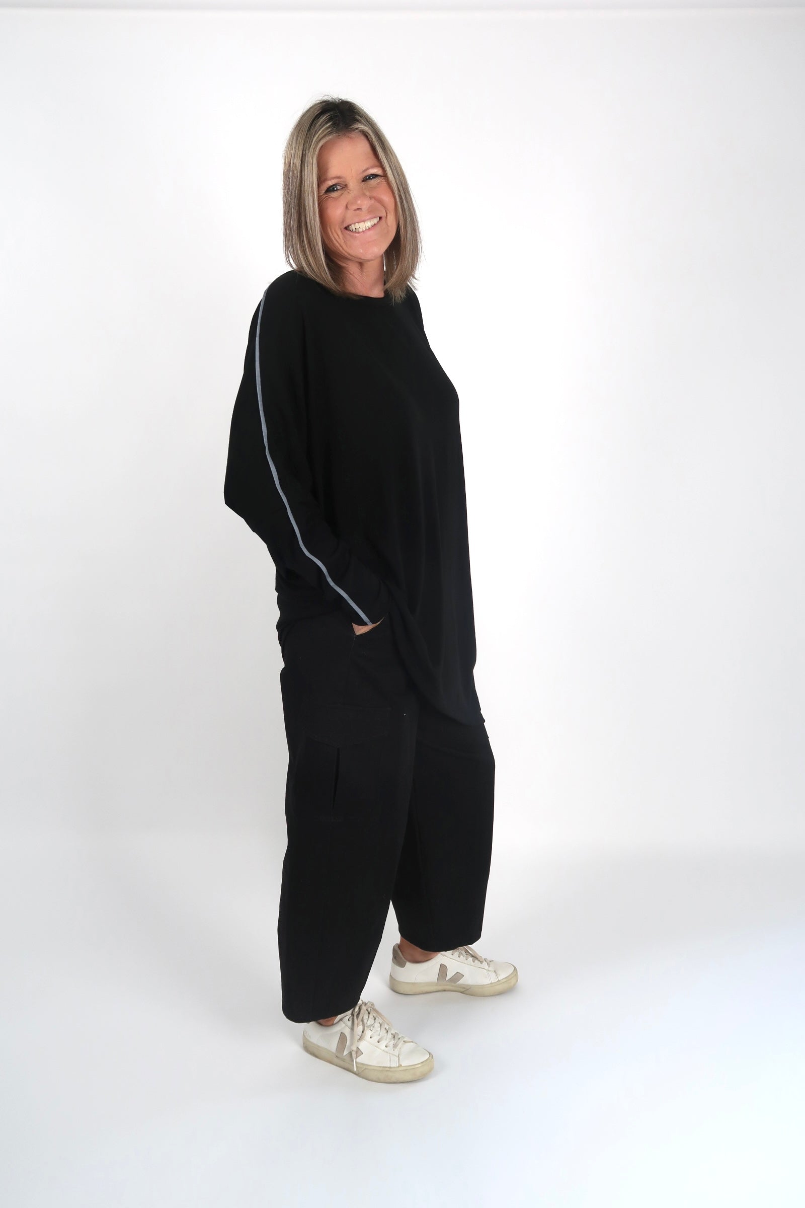 DAKOTA MERINO SILVER STRIPE