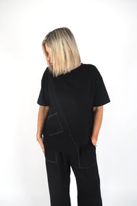 WYOMING TEE BLACK