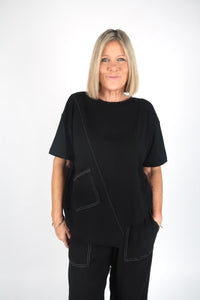 WYOMING TEE BLACK