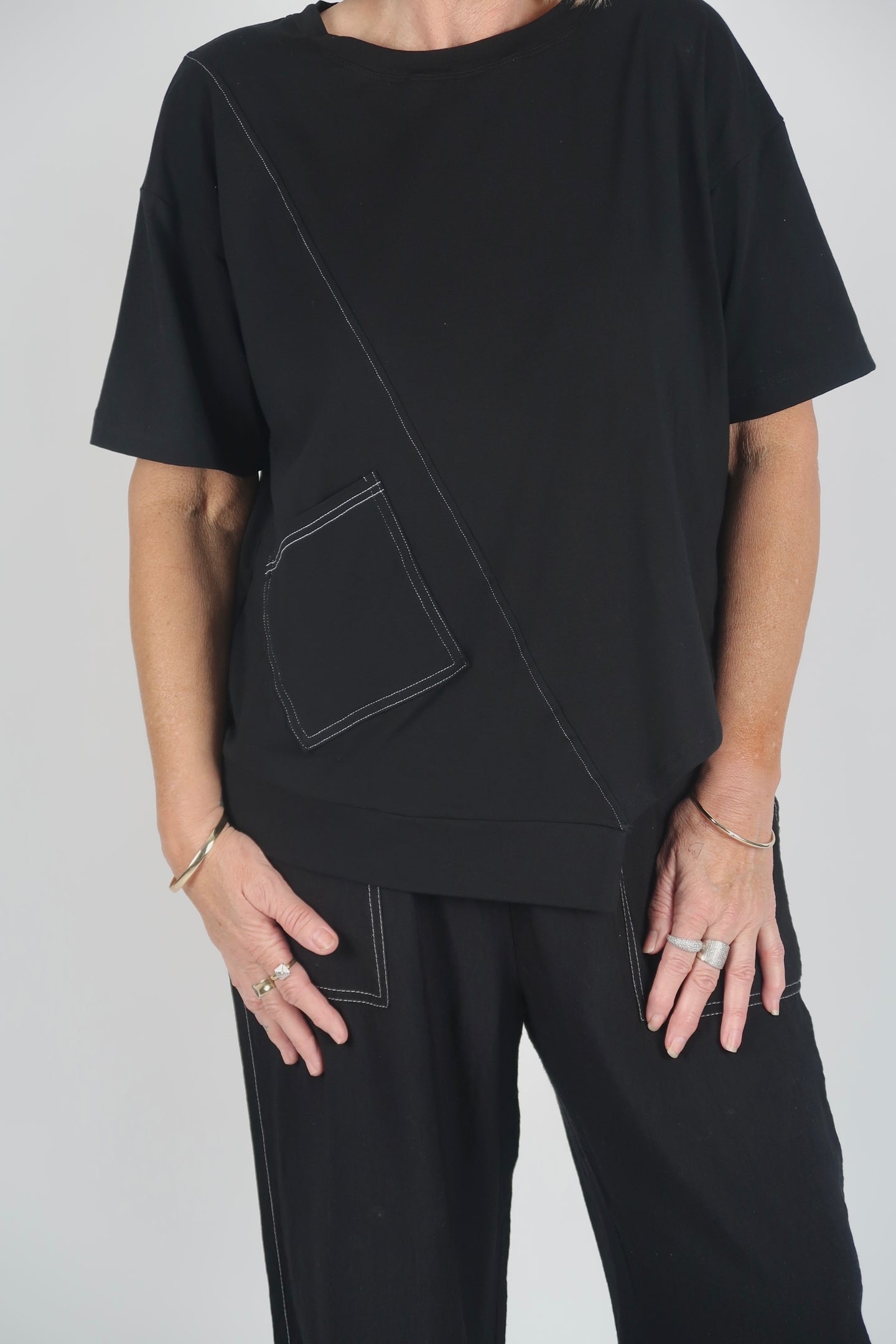 WYOMING TEE BLACK