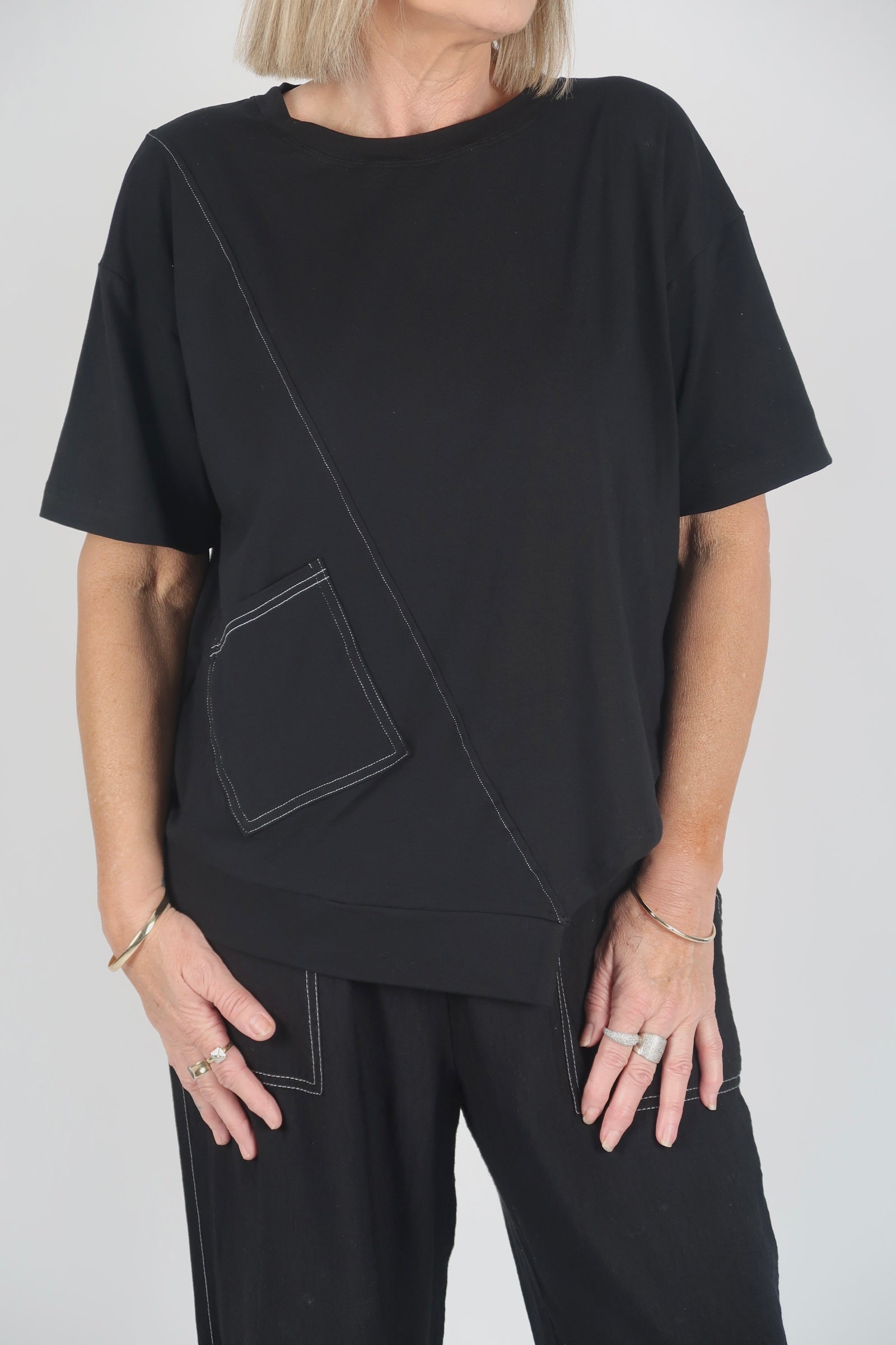WYOMING TEE BLACK