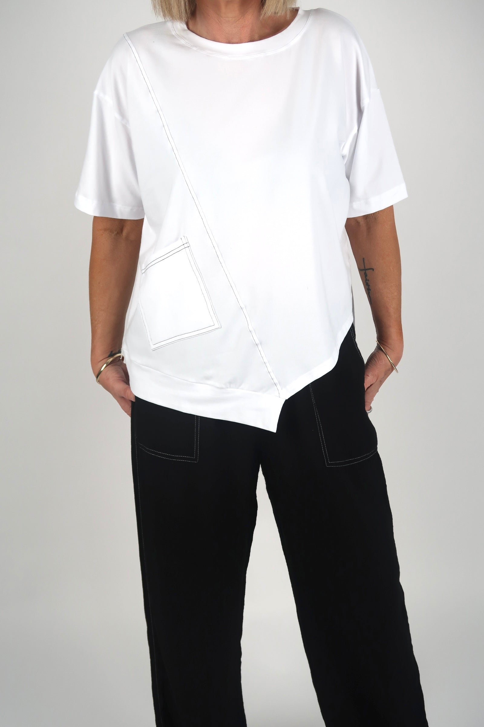 WYOMING TEE WHITE