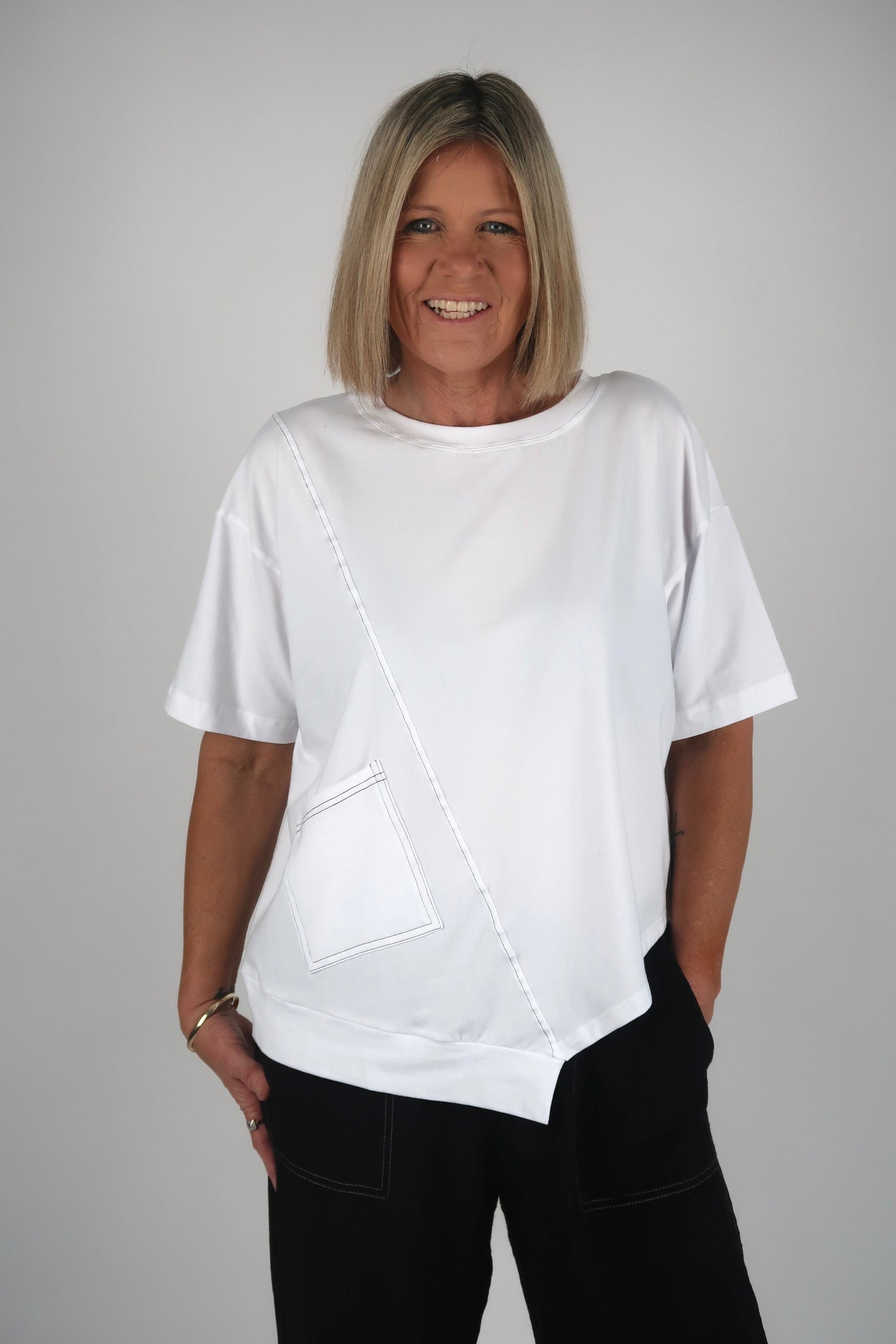 WYOMING TEE WHITE