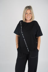 BRANDED WYOMING TEE BLACK