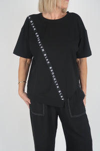 BRANDED WYOMING TEE BLACK