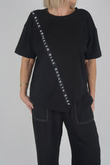 BRANDED WYOMING TEE BLACK