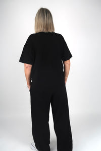 BRANDED WYOMING TEE BLACK