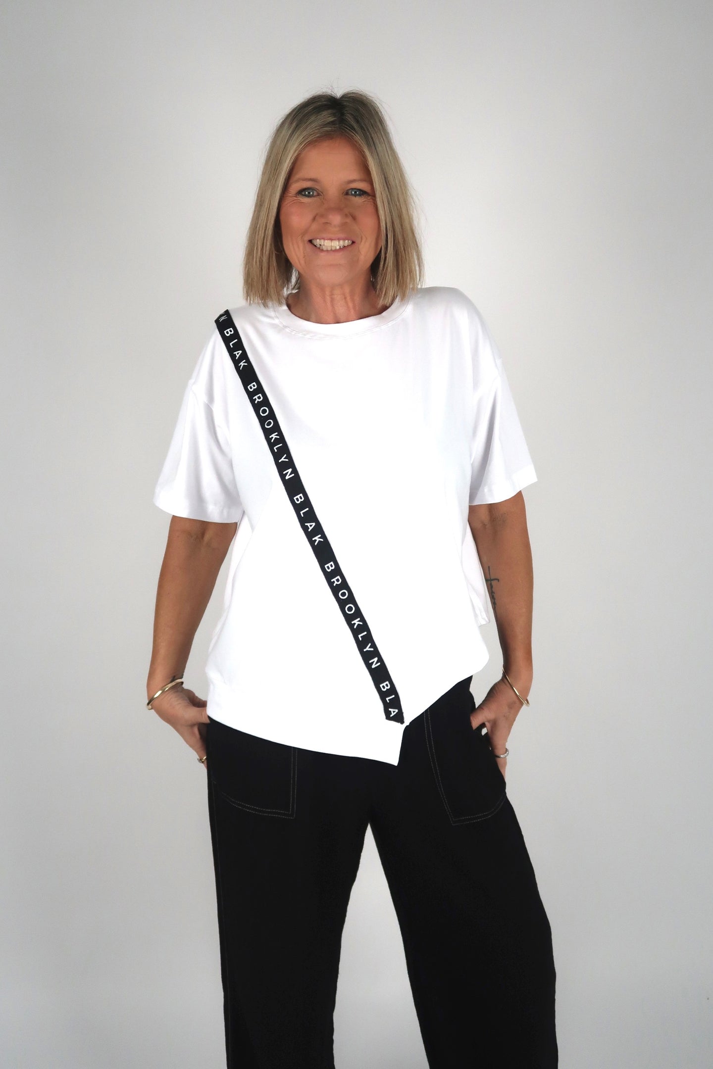 BRANDED WYOMING TEE WHITE